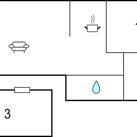 Сasa de vacaciones 3 Bedroom Awesome In Bjert